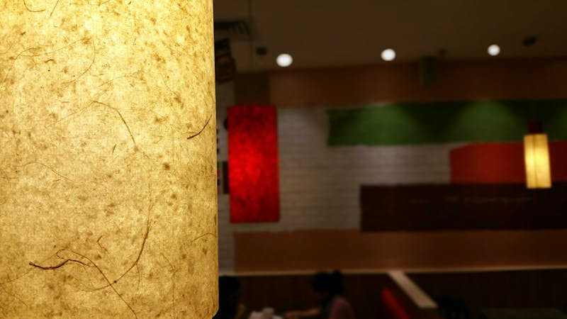 Elegant catering event setup with full table presentation